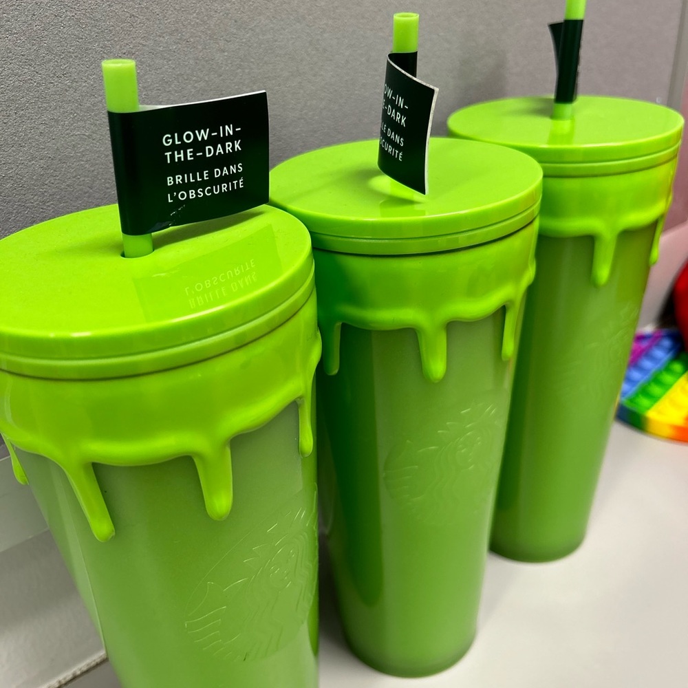 Starbucks 2023 Halloween Slime Tumblers